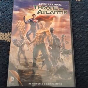 DC Comics JUSTICE LEAGUE: THRONE OF ATLANTIS on DVD